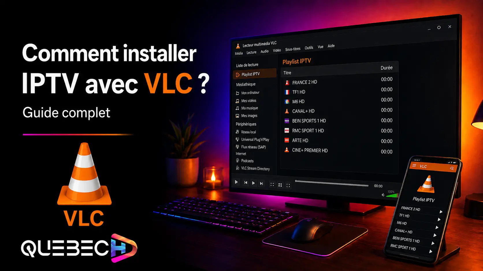Comment regarder l’IPTV avec VLC ? Guide PC, Mac et mobile