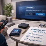 Comment réinitialiser une box IPTV ?