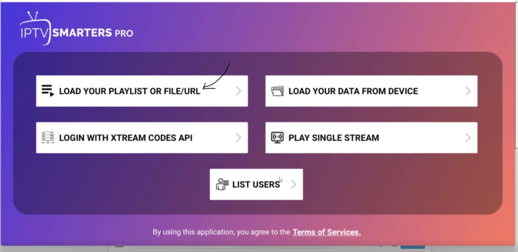 Ajouter une nouvelle playlist dans une application IPTV