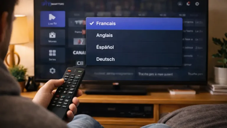Comment changer la langue sur IPTV ? 
