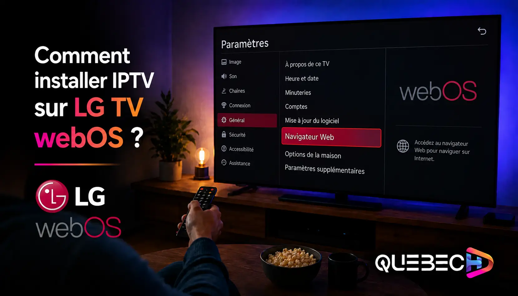 Comment installer l’IPTV sur TV LG ? Guide complet en 10 étapes