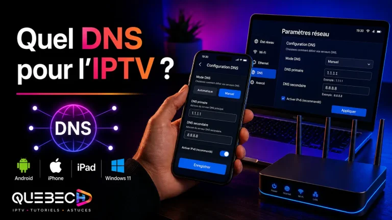 Quel DNS pour l’IPTV ?