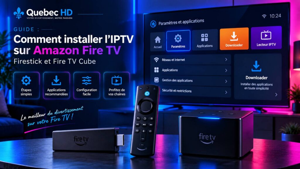 Guide IPTV Amazon Fire TV Firestick Fire Cube
